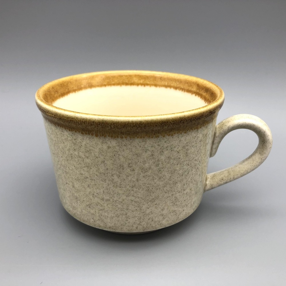 Vintage Mikasa Stone‎ Manor Cup F5800 Speckled Japan 2-5/8" Tall Dishwasher Safe